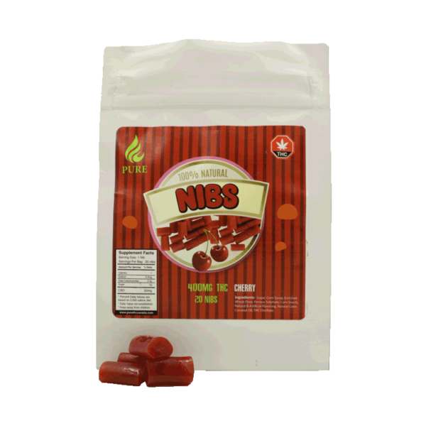 Nibs – THC Infused Licorice – 400mg | Naked Cannabis Canada