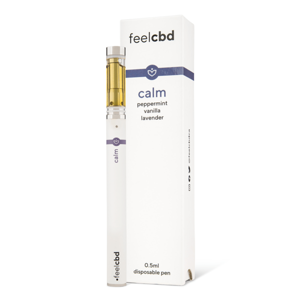 FeelCBD – Calm – Disposable CBD Vape Pen 0.5ml | Naked Cannabis Canada