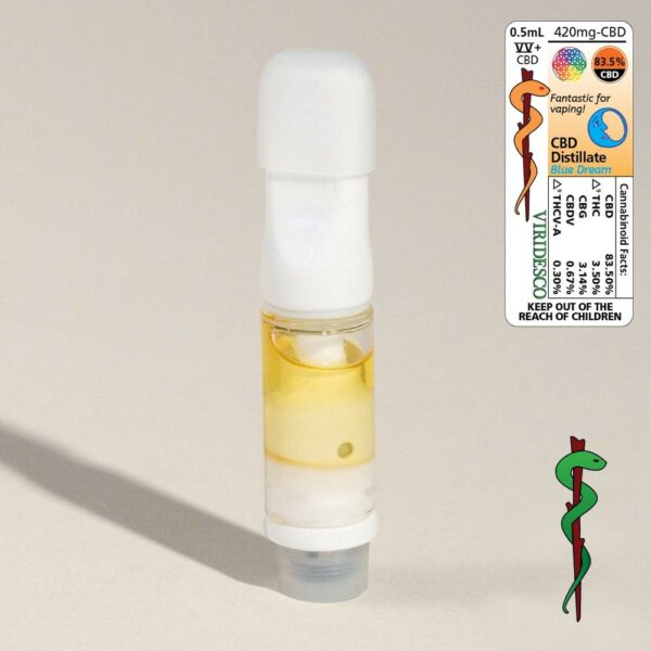 Viridesco – CBD Vape Cart – Blue Dream 0.5ml | Naked Cannabis Canada