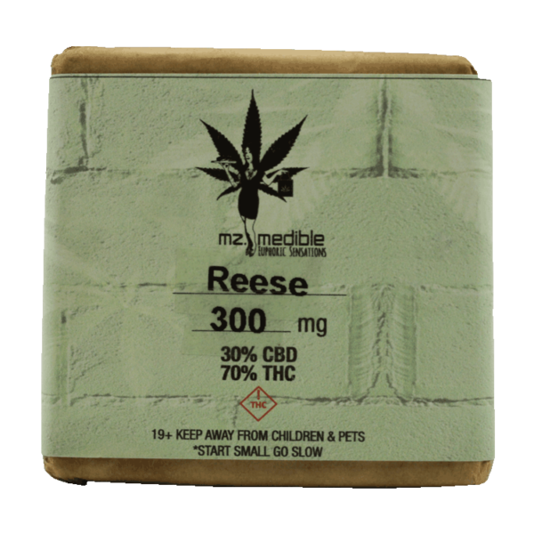 Mz Medibles – Reese Bar – 300mg | Naked Cannabis Canada