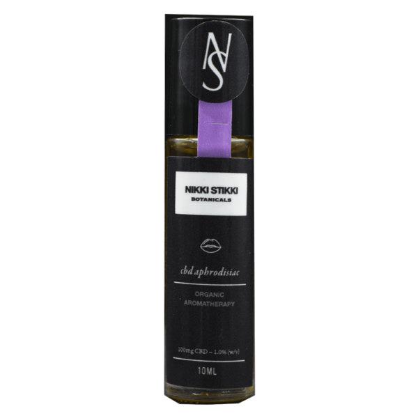 Nikki Stikki Botanicals – Organic Aromatherapy – CBD Aphrodisiac Roller 100mg CBD | Naked Cannabis Canada