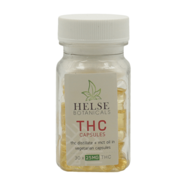 Helse Botanicals – THC Capsules – 25mg | Naked Cannabis Canada