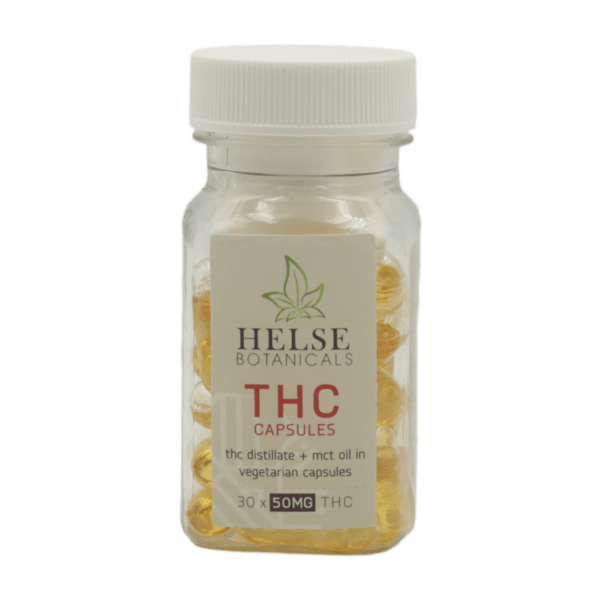 Helse Botanicals – THC Capsules – 50mg | Naked Cannabis Canada