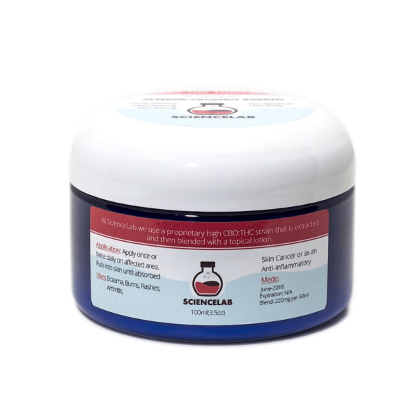 Sciencelab – 1:1 Topical – Almond Coconut Garden – 290mg | Naked Cannabis Canada