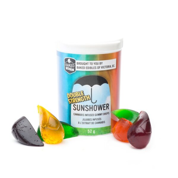 Baked Edibles – Sunshower Gummies | Naked Cannabis Canada