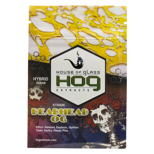 House Of Glass – Shatter – Deadhead OG 1g | Naked Cannabis Canada