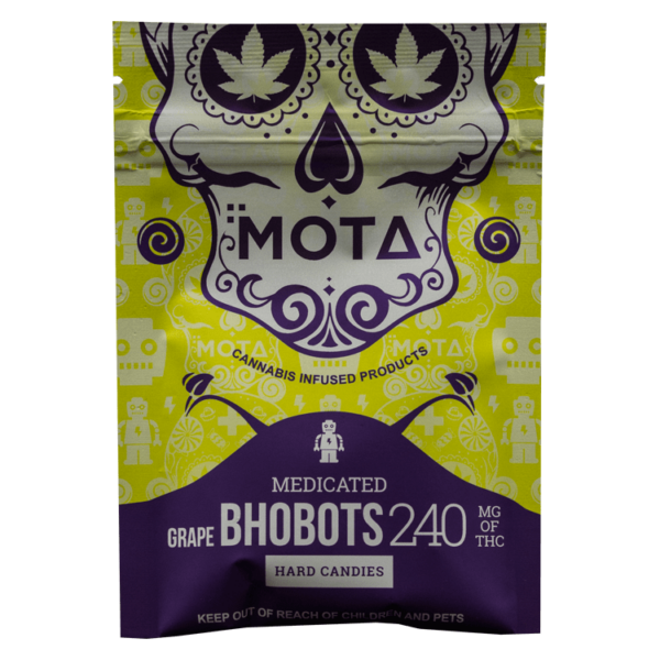 MOTA Edibles – BHO Bots – Grape – 240mg THC | Naked Cannabis Canada
