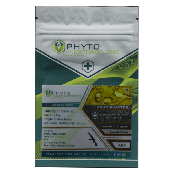 Phyto – AK47 Shatter | Naked Cannabis Canada