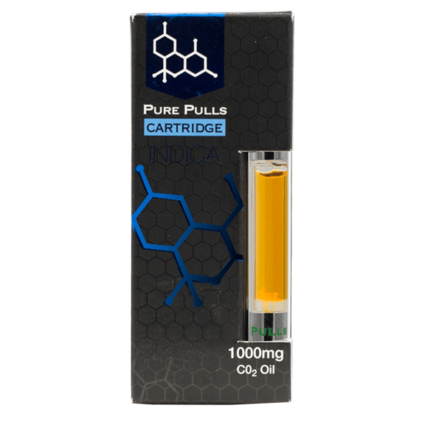 Pure Pulls – CO2 Oil Refill Cart – Indica 1ml | Naked Cannabis Canada