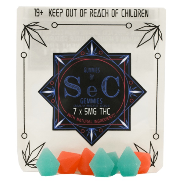 SEC – Gemmies – 35mg THC | Naked Cannabis Canada