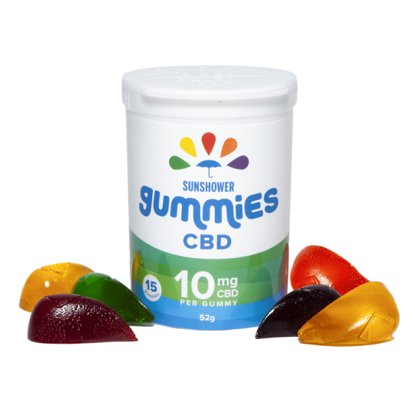 Baked Edibles – Sunshower Gummies CBD – 10mg | Naked Cannabis Canada