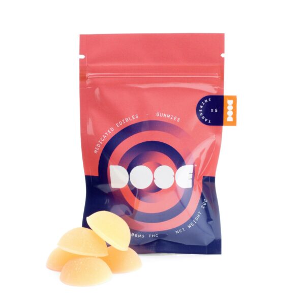 Dose Edibles Gummies – Tangerine | Naked Cannabis Canada