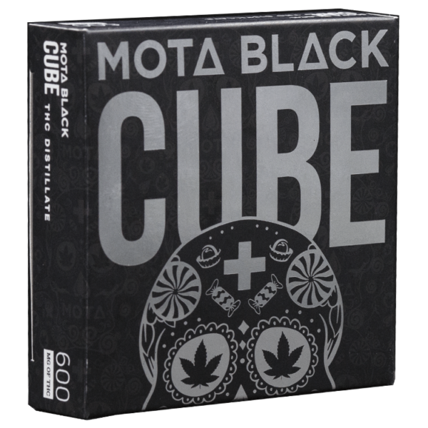 MOTA Black Cube – 600mg THC Milk Chocolate Cube | Naked Cannabis Canada