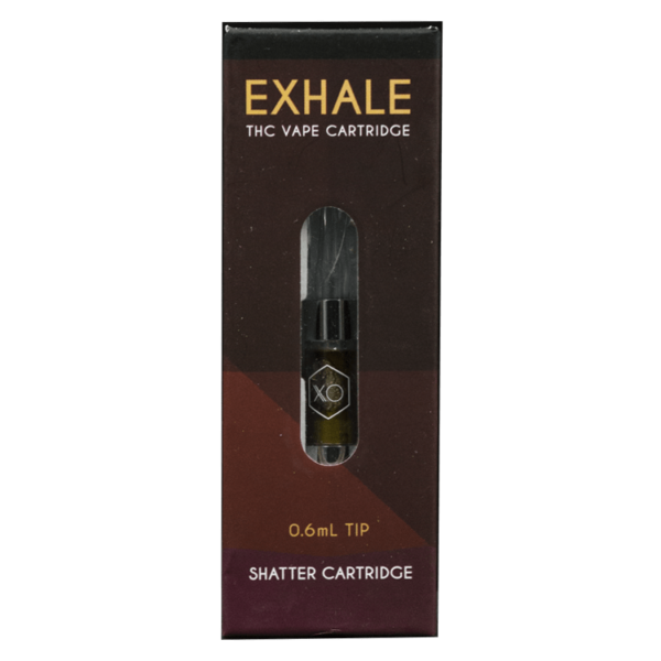 XO Exhale – Liquid Shatter Refill Cartridge – Durban Poison 0.6ml | Naked Cannabis Canada