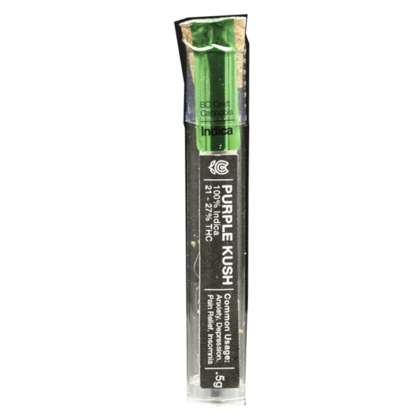 Flowerpwr – Pre-Roll – Purple Kush – 0.5g | Naked Cannabis Canada