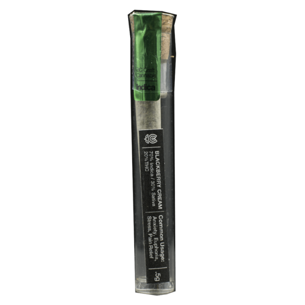 Flowerpwr – Pre-Roll – Blackberry Cream – 1g | Naked Cannabis Canada