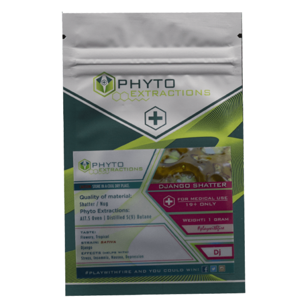 Phyto – Django Shatter | Naked Cannabis Canada