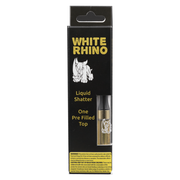 White Rhino – Liquid Shatter Refill Cartridge – Girl Scout Cookies 1g | Naked Cannabis Canada