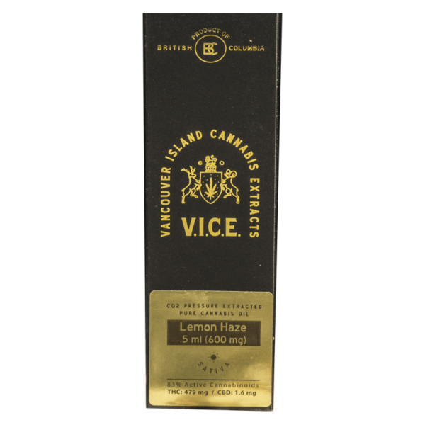 Vice – CO2 Oil Refill Cartridges – Lemon Haze | Naked Cannabis Canada