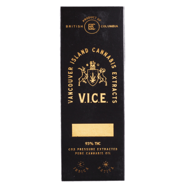 Vice – CO2 Oil Refill Cartridges – BC Kush 0.3ml | Naked Cannabis Canada