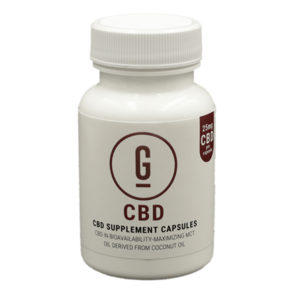 CBD Capsules – 25mg | Naked Cannabis Canada