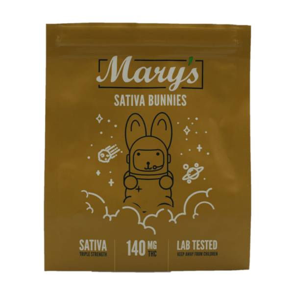 Mary’s Medibles – Sativa Bunnies – Extra Strength – 55mg | Naked Cannabis Canada