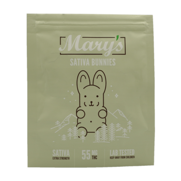 Mary’s Medibles – Sativa Bunnies – Extra Strength – 55mg | Naked Cannabis Canada