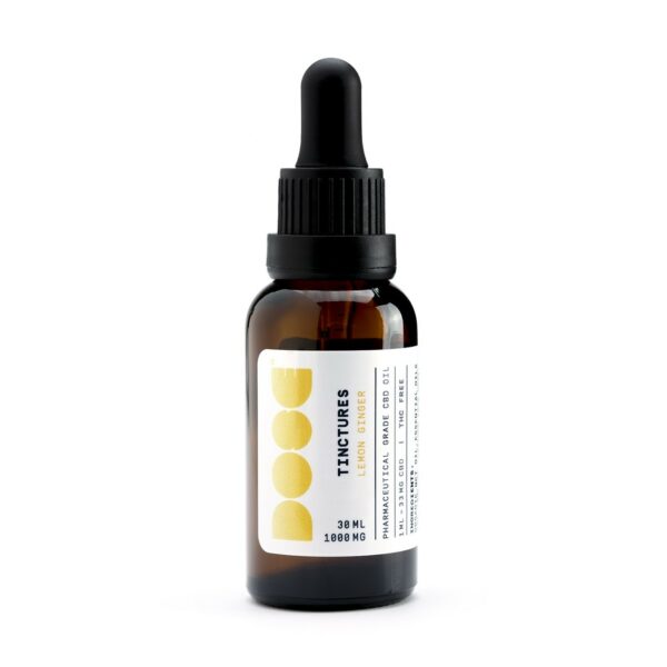 Dose – CBD Tinctures – Lemon Ginger – 1000mg CBD | Naked Cannabis Canada