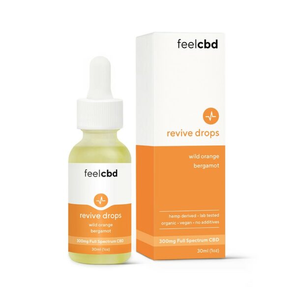 FeelCBD – Revive Drops – CBD Tincture 300mg | Naked Cannabis Canada