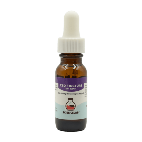 Sciencelab – CBD Tincture – 210mg CBD/ 50mg THC | Naked Cannabis Canada