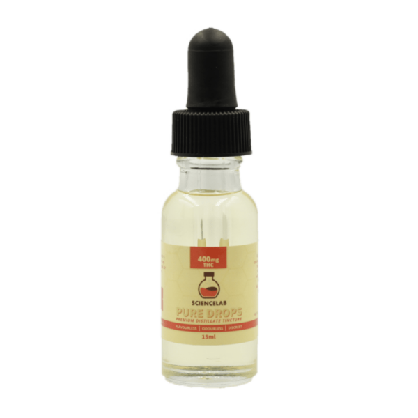 Sciencelab – Pure Drops – Premium Distillate Tincture – 400mg THC | Naked Cannabis Canada