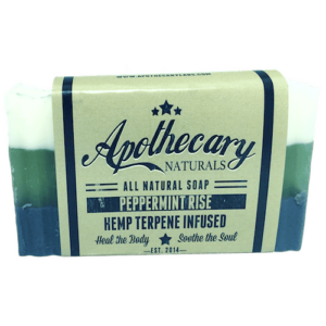 Apothecary Naturals – Body Soap – Peppermint Rise 100g | Naked Cannabis Canada