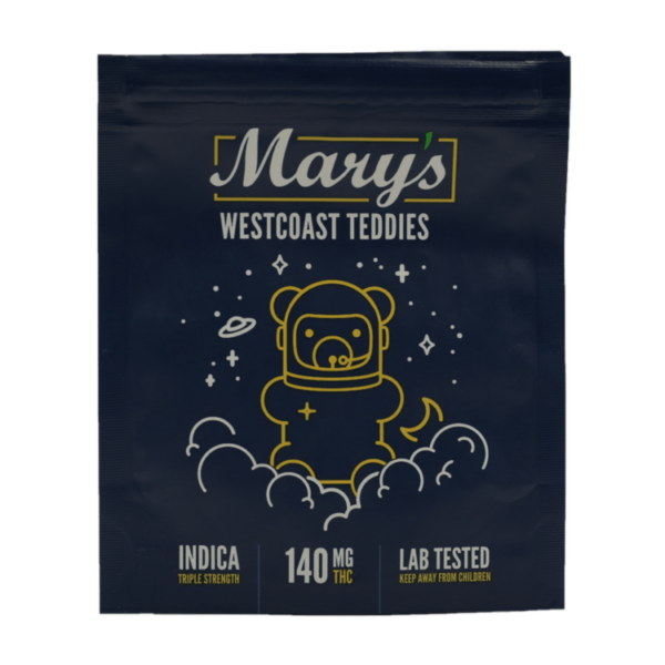 Mary’s Medibles – Westcoast Teddies – Triple Strength – 140mg | Naked Cannabis Canada