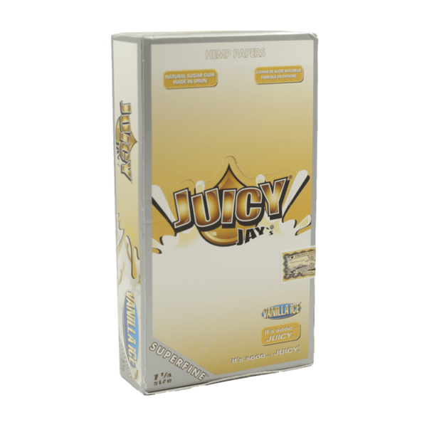 Juicy Jay’s – Hemp Papers (1.25 inch) – Vanilla Ice | Naked Cannabis Canada