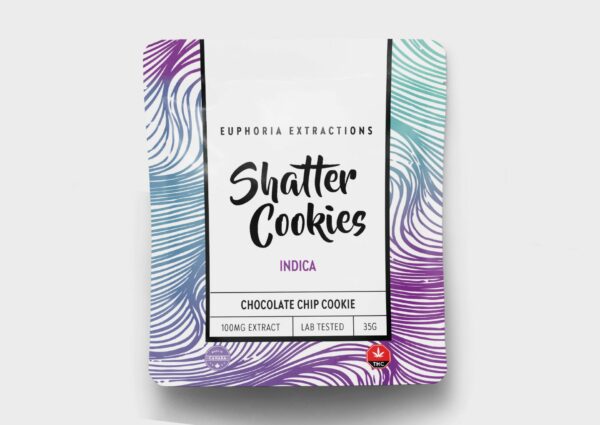 Euphoria Extractions – Chocolate Chip Cookie – Sativa – 100mg THC | Naked Cannabis Canada
