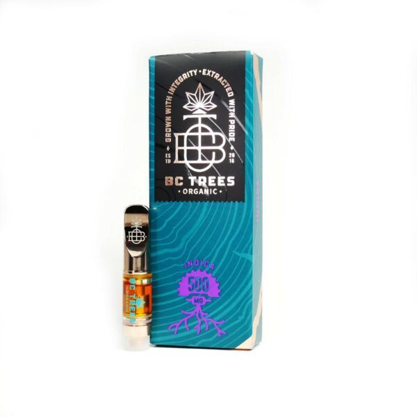 BC Trees – Organic CO2 Refill Cartridges – Indica – 500mg | Naked Cannabis Canada