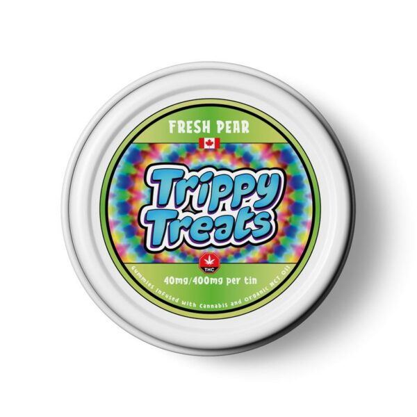 Trippy Treats – Hawaiian Fruit Punch Gummies – 400mg THC | Naked Cannabis Canada