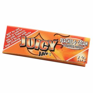 Juicy Jay’s – Hemp Papers (1.25″) – Peaches & Cream | Naked Cannabis Canada