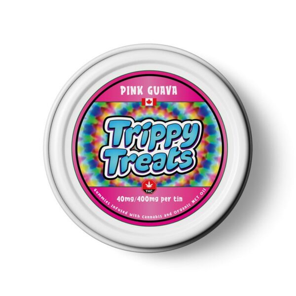 Trippy Treats – Hawaiian Fruit Punch Gummies – 400mg THC | Naked Cannabis Canada