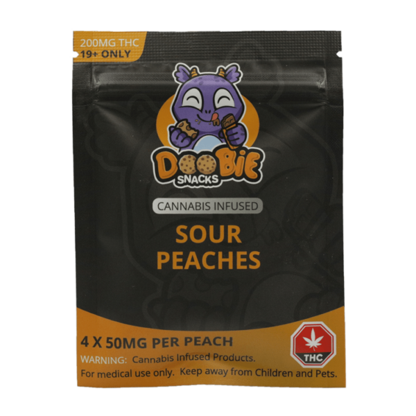 Doobie Snacks – CBD Sour Gummy Bears – 150mg CBD | Naked Cannabis Canada