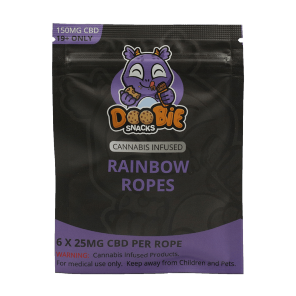 Doobie Snacks – CBD Sour Gummy Bears – 150mg CBD | Naked Cannabis Canada
