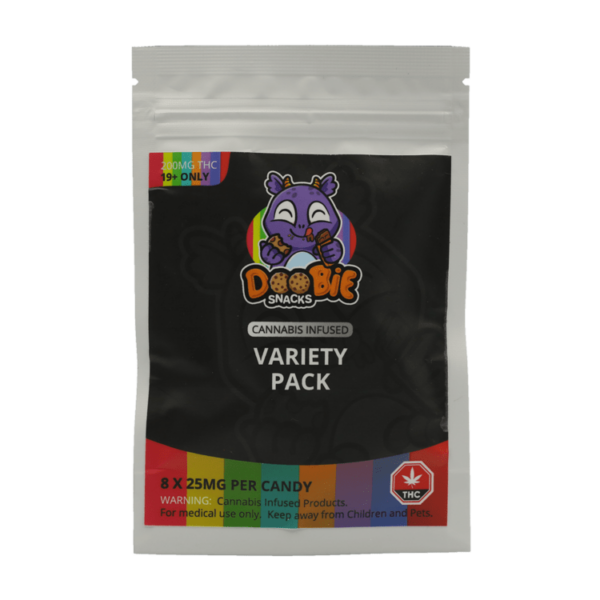 Doobie Snacks – CBD Sour Gummy Bears – 150mg CBD | Naked Cannabis Canada