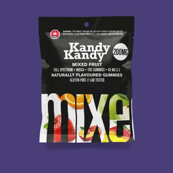 Kandy Kandy – Mixed Fruit Gummies | Naked Cannabis Canada