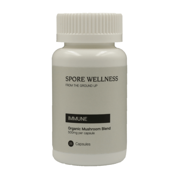 Spore Wellness – Organic Mushroom Blend – 500mg | Naked Cannabis Canada