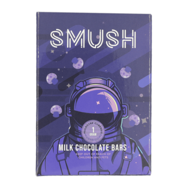 SMUSH – Milk Chocolate Bar | Naked Cannabis Canada