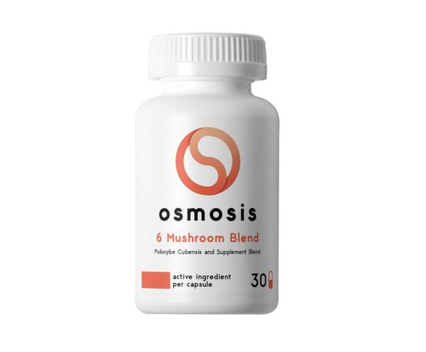 Osmosis 6 Mushroom Blend (30 Capsules) | Naked Cannabis Canada