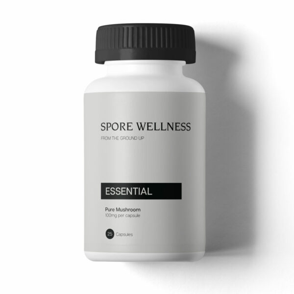 Spore Wellness – Microdose Capsules – Essential – 25 Capsules (100mg per cap) | Naked Cannabis Canada