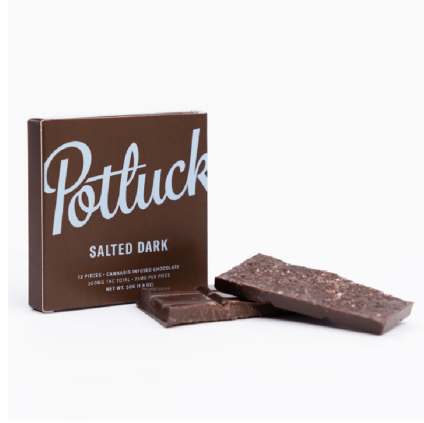 Potluck – Infused Chocolate – Maple Bacon – 300mg THC | Naked Cannabis Canada
