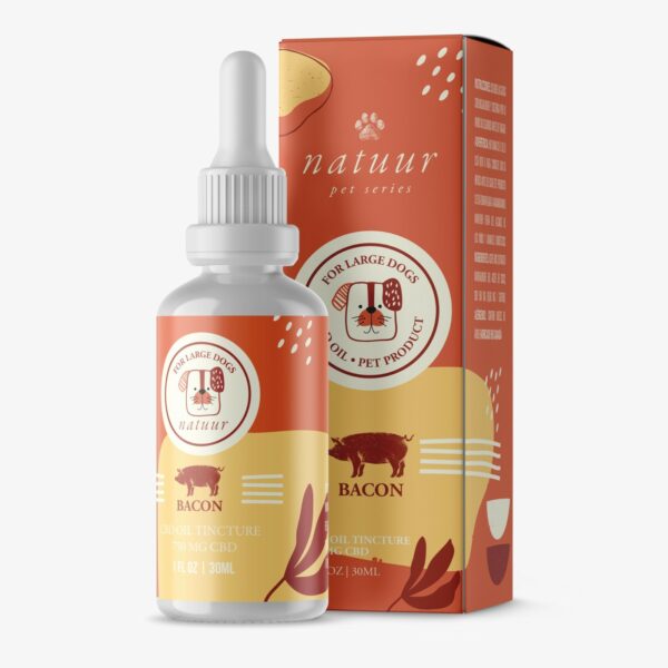 Natuur – Pet Series – CBD Oil For Small Dogs – Bacon Flavour – 125mg | Naked Cannabis Canada