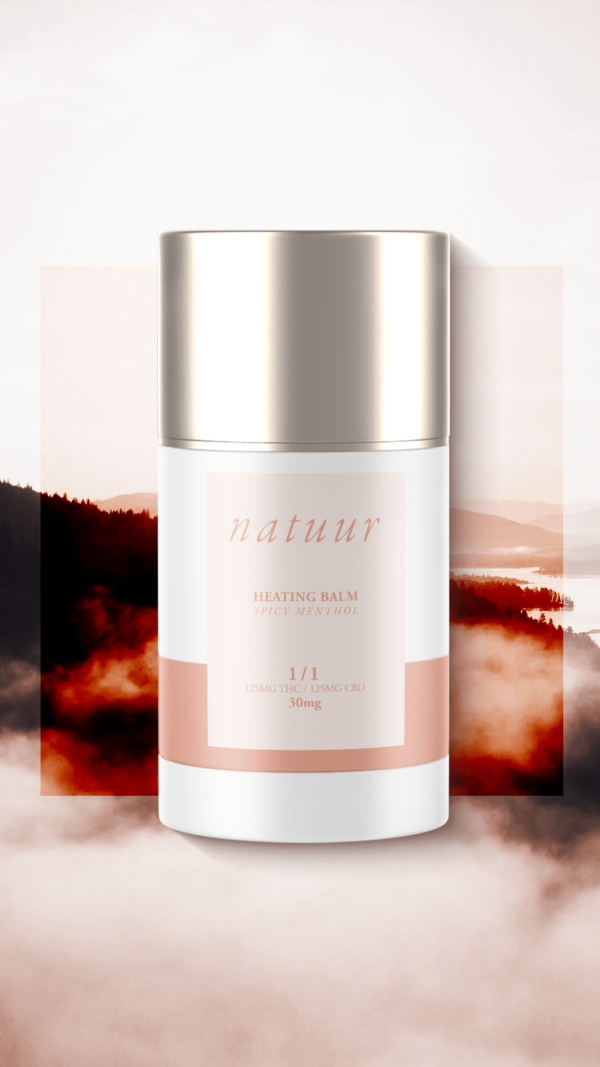 Natuur – Heating Balm – Spicy Menthol – 1:1 – 30mg | Naked Cannabis Canada